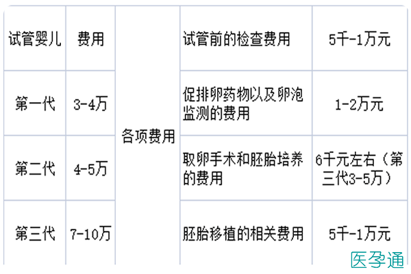 试管代怀包生孩子多少费用-试管代怀包生孩子费用查询